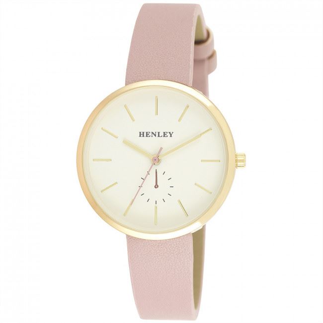 Henley Women's Fashion Casual Minimal Gold Tone Watch