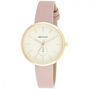 Henley Women's Fashion Casual Minimal Gold Tone Watch