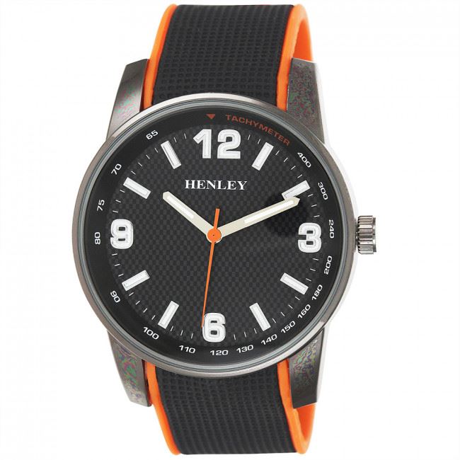 Henley Men's Dual Silicone Sports Watch