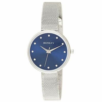 Henley Women's Minimal Mesh Bracelet Watch