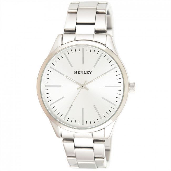 Henley Men's Sunray Dial Classic Bracelet Watch