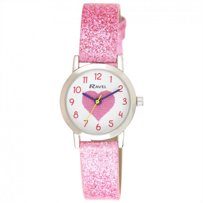 Ravel Children's Sparkle Glitter Watch