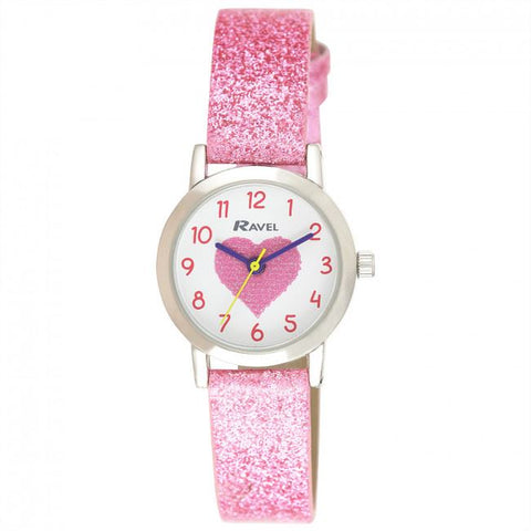 Ravel Children's Sparkle Glitter Watch