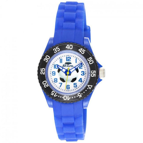 Ravel Kids Silicone Watch-Blue