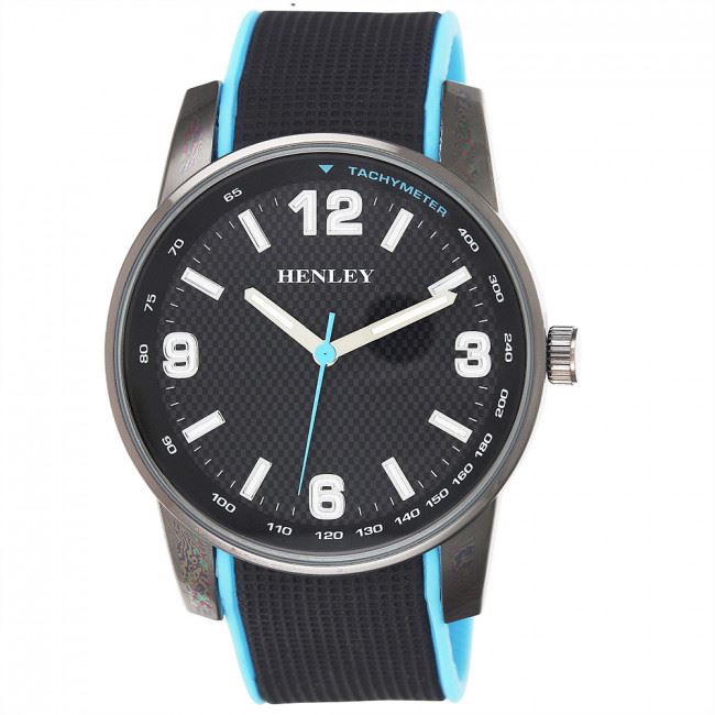 Henley Men's Dual Silicone Sports Watch