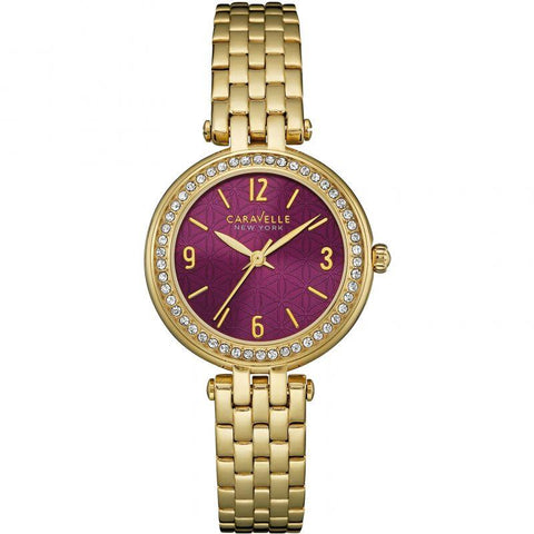 Ladies Caravelle New York T-Bar Watch