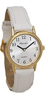 Ravel Ladies Classic Strap Watch White