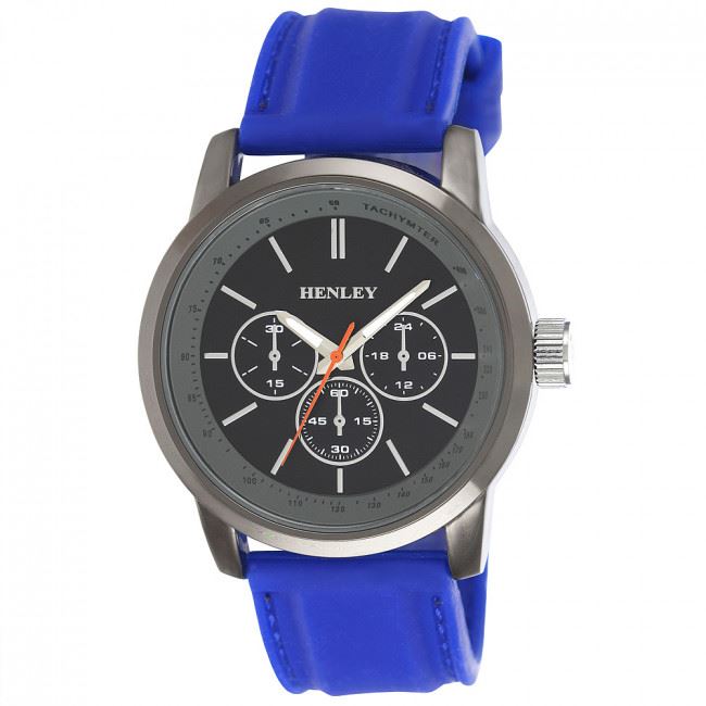 Henley Men's Silicone Sports Watch