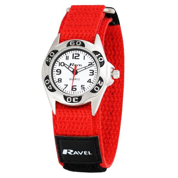 Ravel Children's Velcro Coloured Nylon Watch