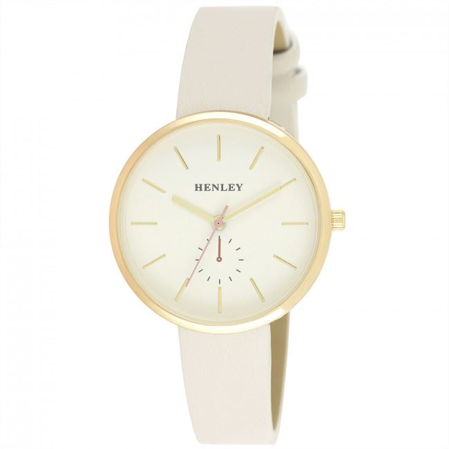 Henley Women's Fashion Casual Minimal Gold Tone Watch