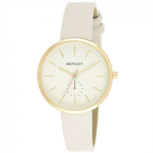 Henley Women's Fashion Casual Minimal Gold Tone Watch