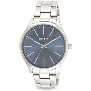 Henley Men's Sunray Dial Classic Bracelet Watch