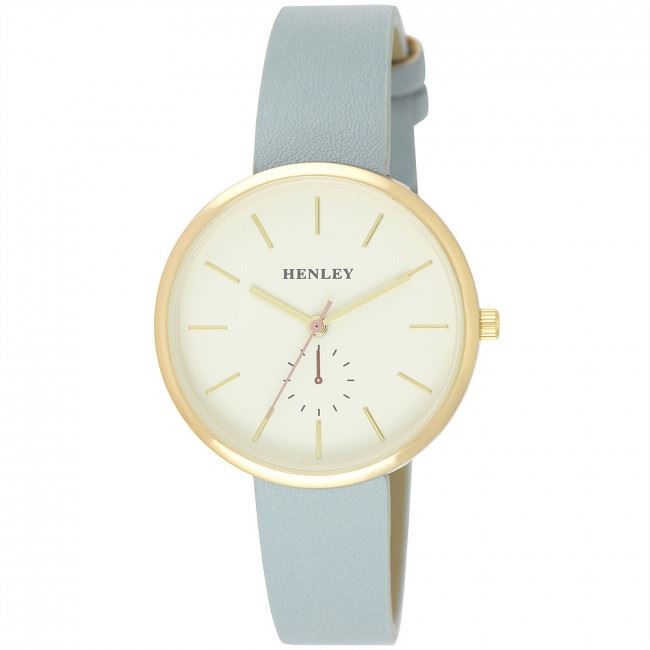 Henley Women's Fashion Casual Minimal Gold Tone Watch