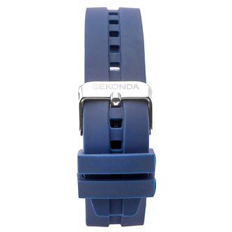 Sekonda Men's Blue Rubber Strap Watch