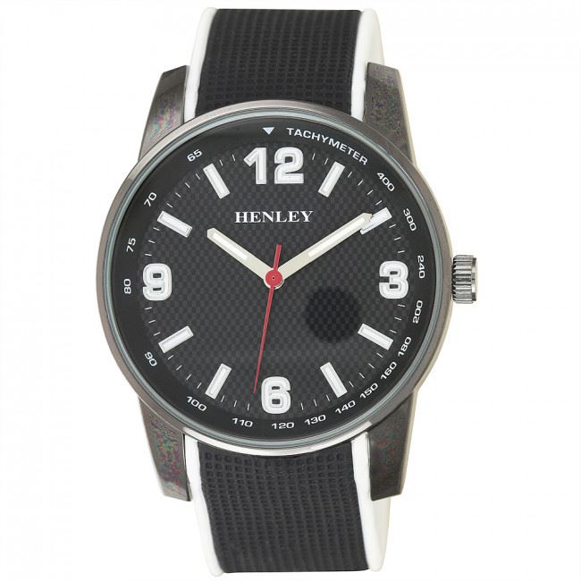 Henley Men's Dual Silicone Sports Watch