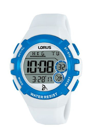 Lorus Unisex Adult Digital Watch with Silicone Strap