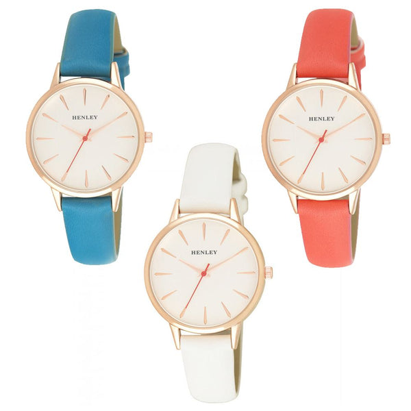 Henley Women's Fashion Casual Tapered Index Watch