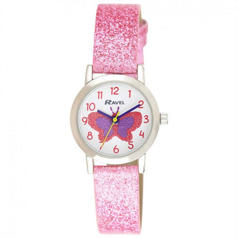 Ravel Children's Sparkle Glitter Watch