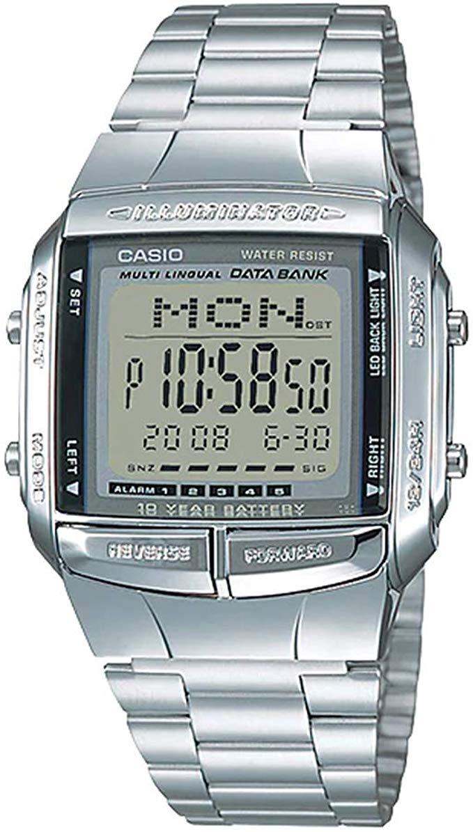 Casio Men's Databank Digital Bracelet Watch