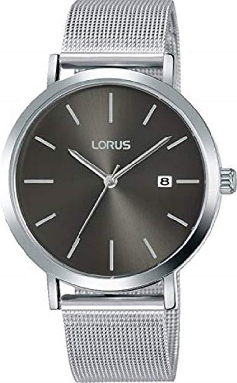 Lorus Mens Analogue Quartz Watch with Brass Strap