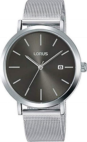 Lorus Mens Analogue Quartz Watch with Brass Strap