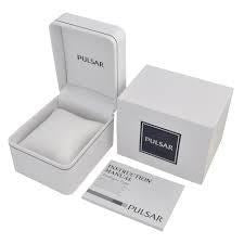 Pulsar Men’s Fashion Two Tone Black/Silver Bracelet Watch