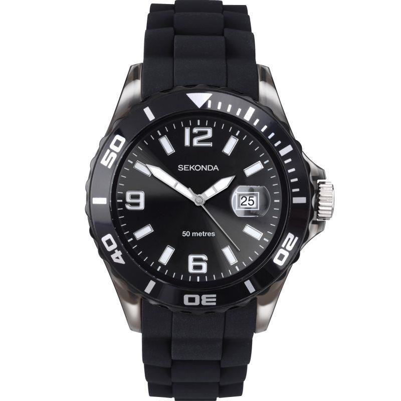 Sekonda Men's Analogue Rubber Band Watch