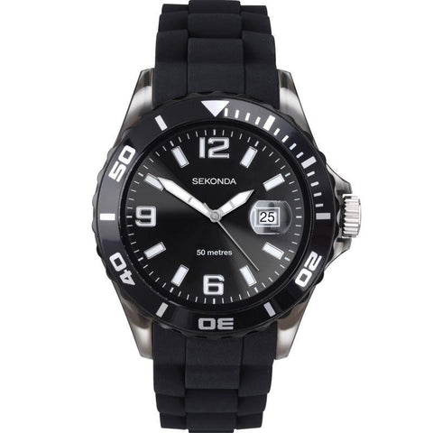 Sekonda Men's Analogue Rubber Band Watch