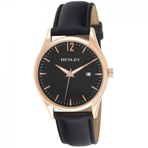 Henley Men's Minimal Calendar Watch