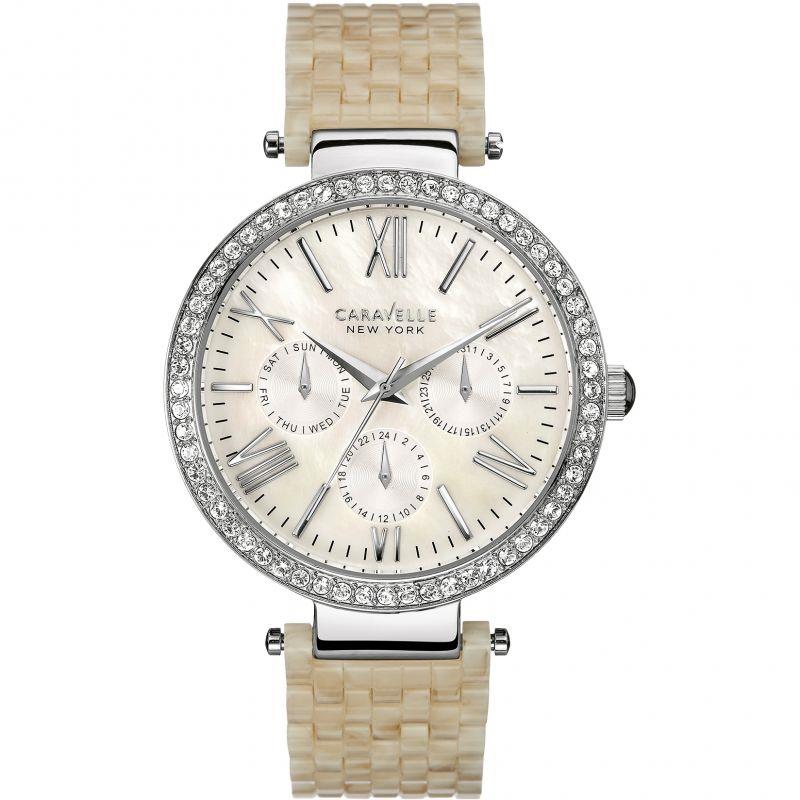 Ladies Caravelle New York Glitz Watch