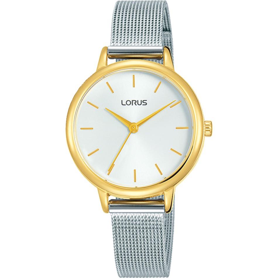 Lorus Ladies Mesh bracelet 2 tone Watch