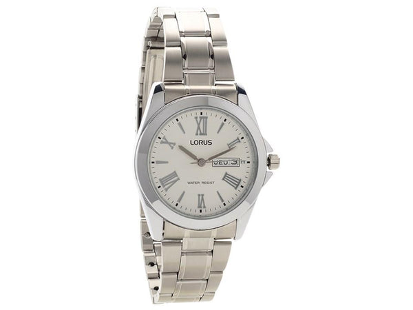 LORUS Gents Watch Day/Date silver bracelet