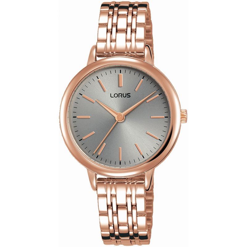Lorus Women's Fashion Designer Analogue Gold Bracelet Watch