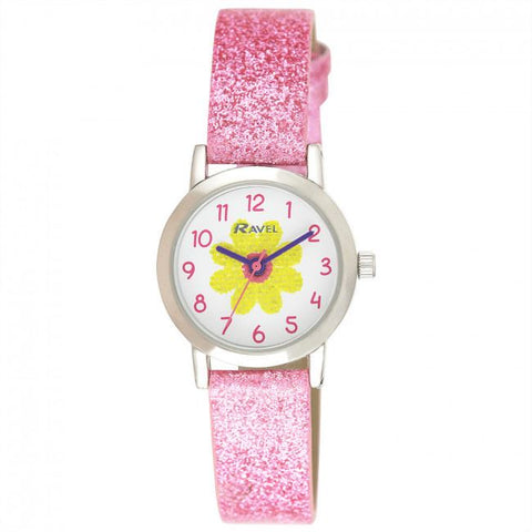 Ravel Children's Sparkle Glitter Watch