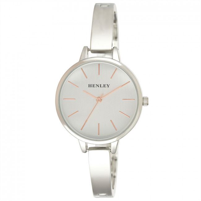 Henley Women's Fashion Formal Dress Half Bangle Watch