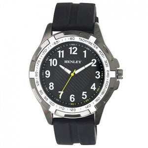 Henley Men's White Trim Sports Watch