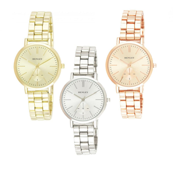 Henley Women's Fashion Formal Classic Bracelet Watch