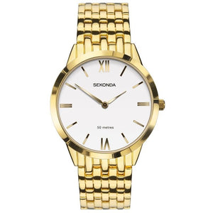 Sekonda Men's Fashion Gold Bracelet Watch